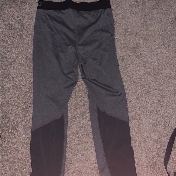 Grey Nike Pro Leggings - Picture 2 of 5